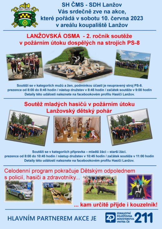 Lanžovská OSMA a Lanžovský pohár dětí
